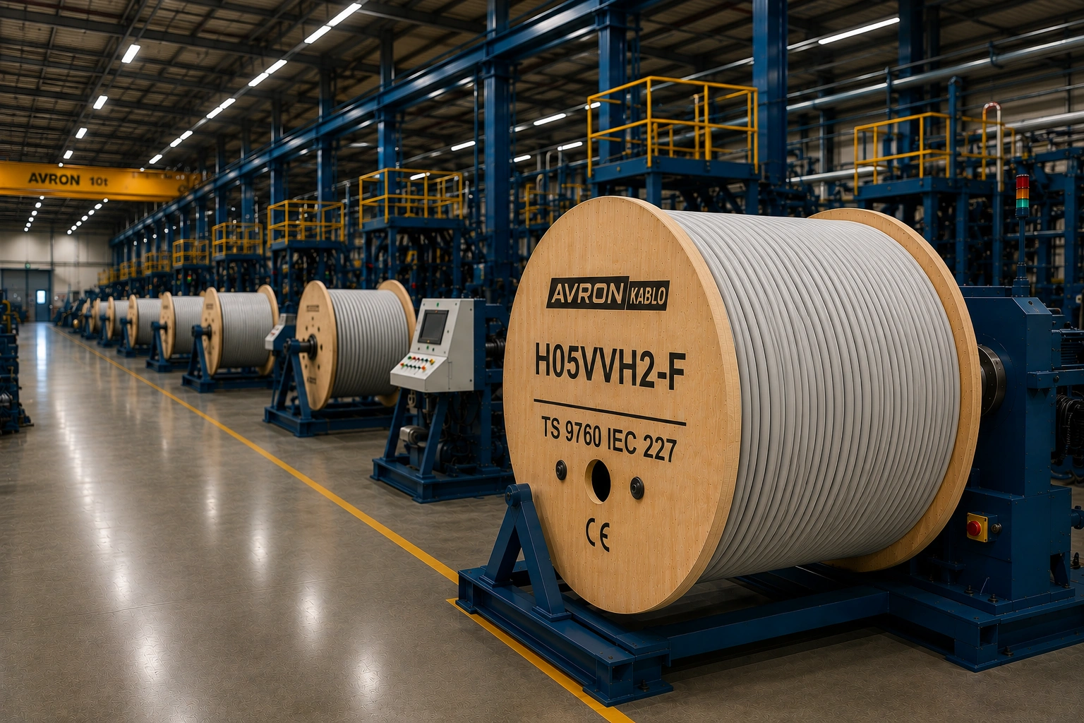 H05VVH2-F Cable Manufacturing