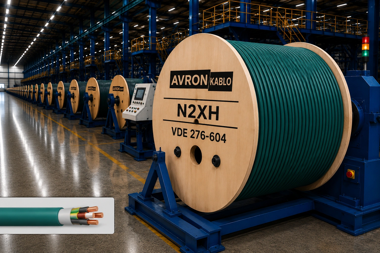 N2XH (Halogen-Free) Cable Manufacturing