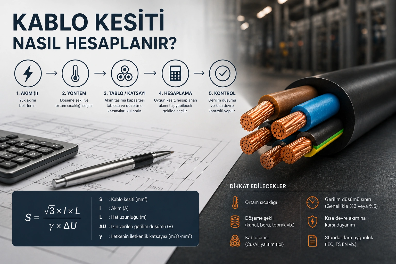 How to Calculate Cable Cross-Section?